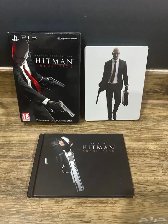 غلاف نادر واصدار ذهبي لشريط HITMAN سوني3 0