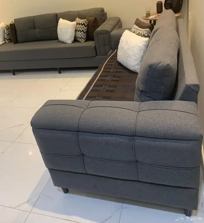 كنب مكون من 3 قطع 5
