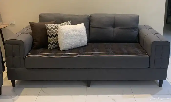 كنب مكون من 3 قطع 4