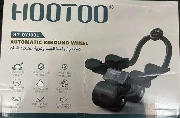 Hootoo-Abs roller with auto rebound - Core   Abs strength 0