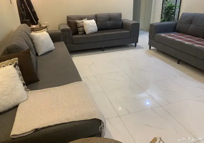 كنب مكون من 3 قطع 11