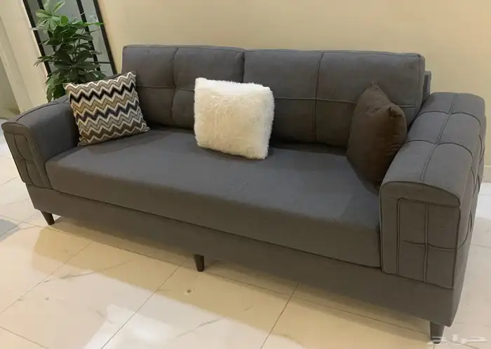كنب مكون من 3 قطع 9