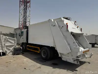 ضاغط نفايات 22 ياردة ميستوبيشي لوري 2015 3