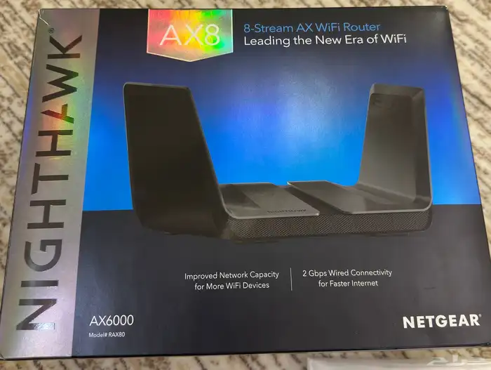 راوتر NETGEAR Nighthawk AX8 AX6000 0