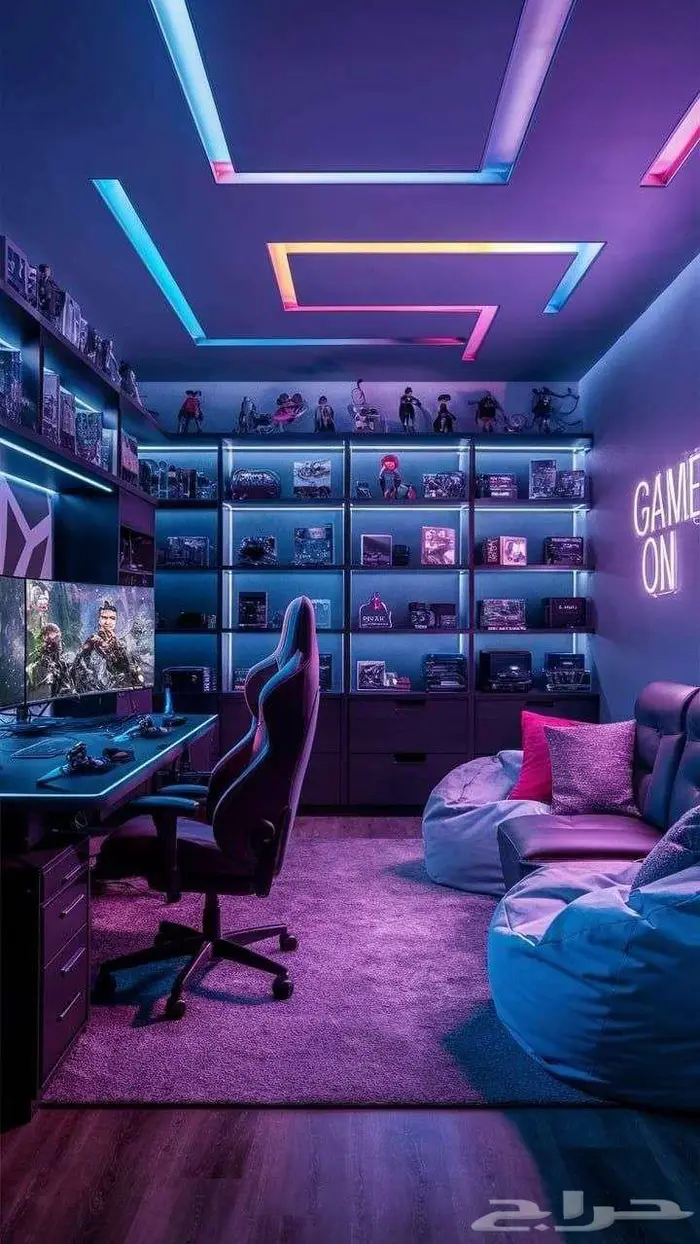 حو ل غرفتك لغرفة قيمنق تصميم وتنفيذ 1