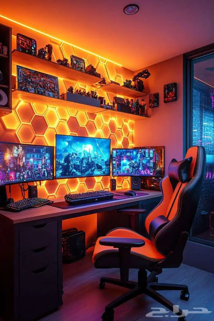 حو ل غرفتك لغرفة قيمنق تصميم وتنفيذ 4