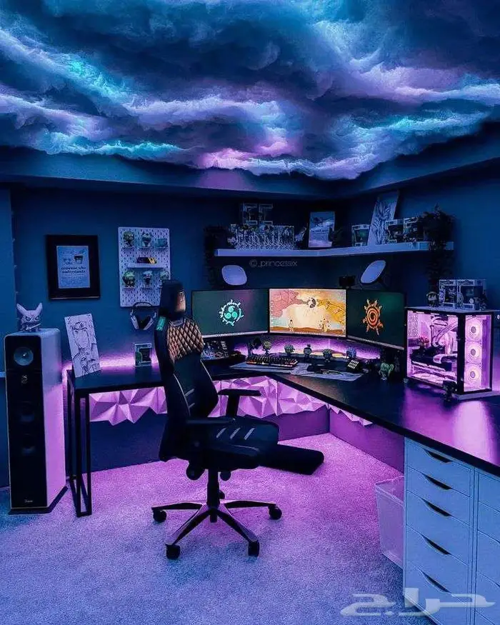 حو ل غرفتك لغرفة قيمنق تصميم وتنفيذ 3