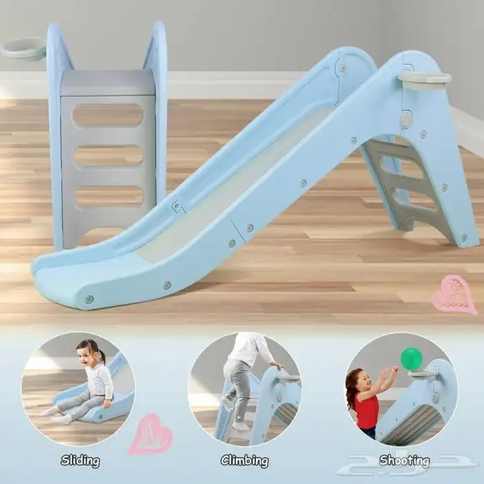 زحليقة اطفال مميزة - زحليقه للاطفال مع بتصميم كرة سلة مميز 4
