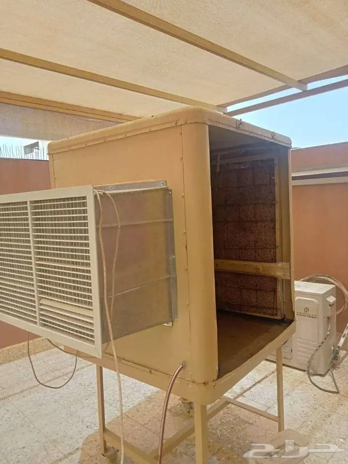 مكيف صحراوي نص حصان على ستاند متحرك 4
