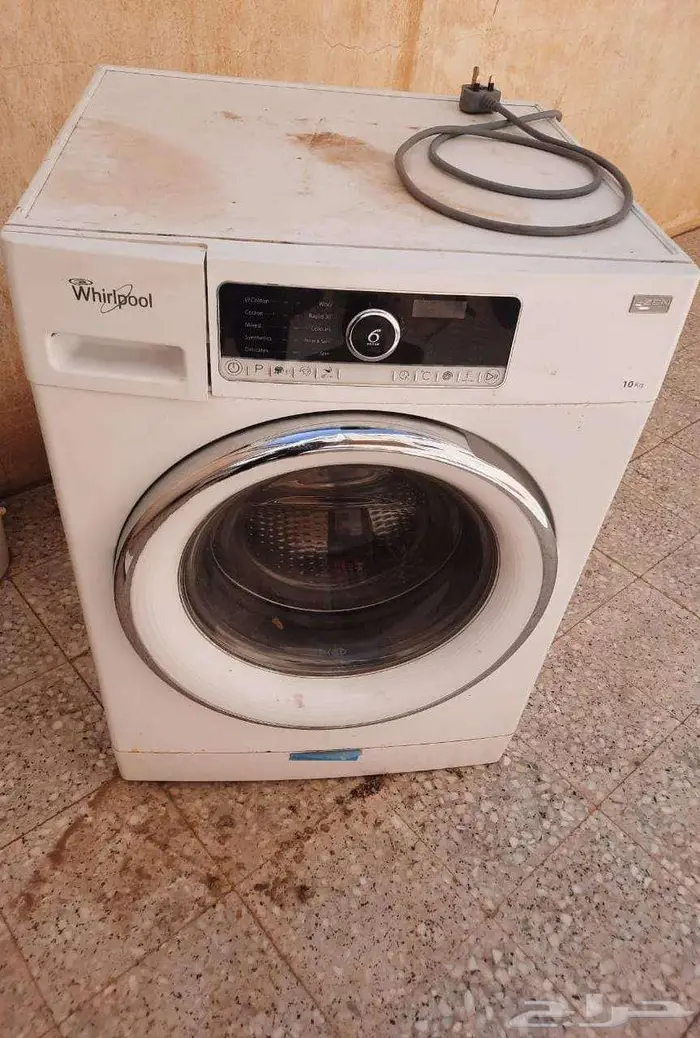 غسالة ويرلبول أمريكي 10 كج صنع في إيطاليا 1