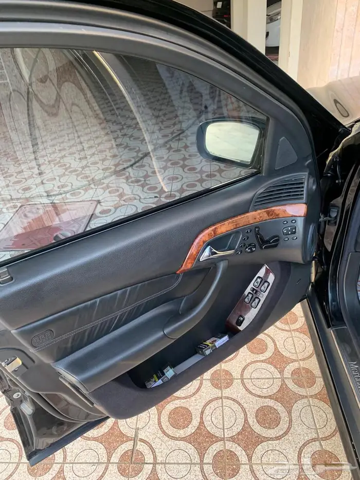 مرسيدس فياجرا s500 لارج وراد امريكي نظيف جدا موديل 2000م 10