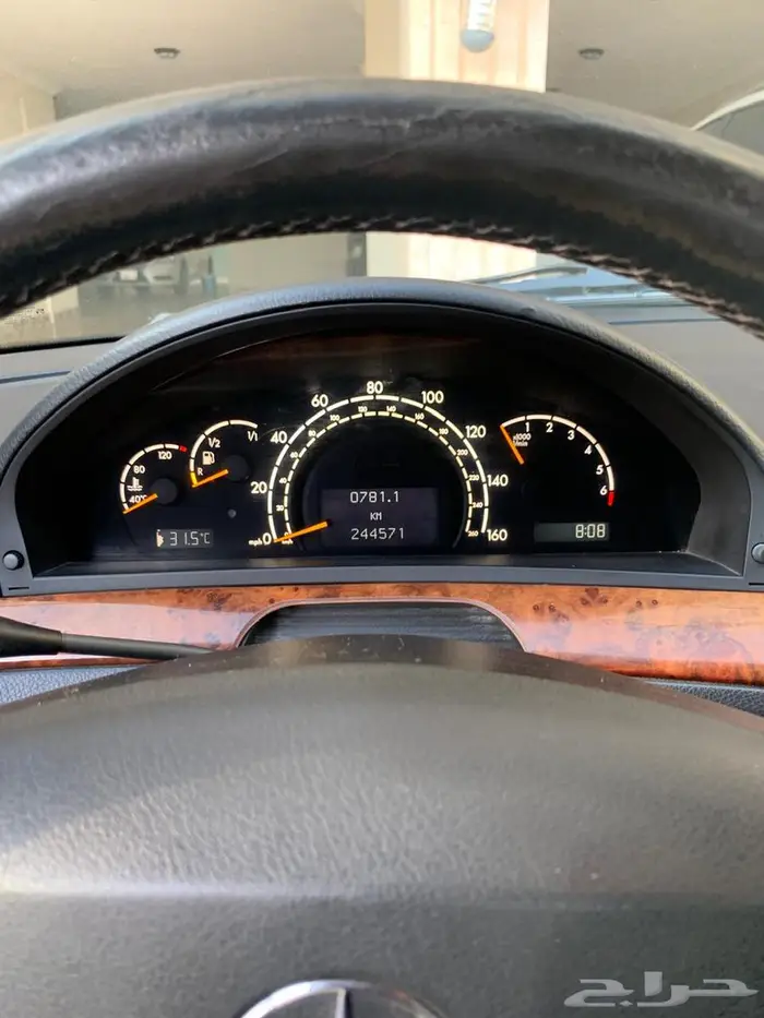 مرسيدس فياجرا s500 لارج وراد امريكي نظيف جدا موديل 2000م 9