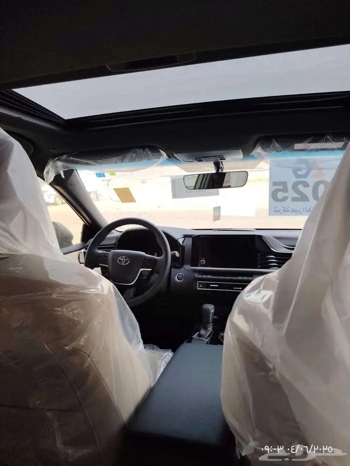 كامري بنزين لون تيتانيوم LE سعودي موديل2025 8