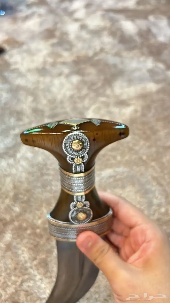 خنجر زراف قديم كفو والصب كفو والمقاس كفو 3