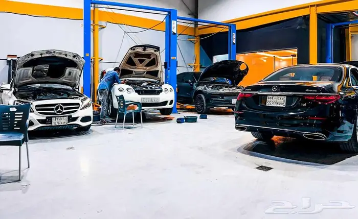 صيانة مرسيدس Mercedes معتمد برمجة توضيب فحص شامل 1