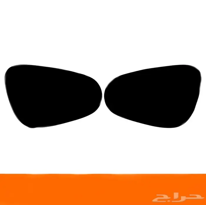 شماسية النوافذ الجانبية لاي سيارة مظلة حماية من اشعة عرض 6