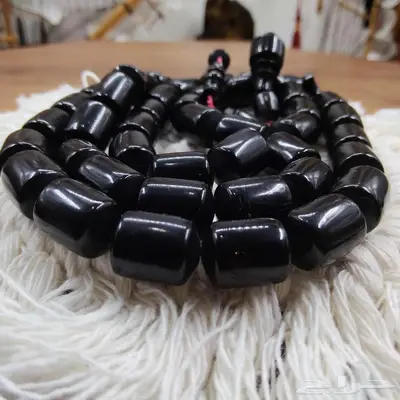 سبحة بلياردولو اسود برميلي 3