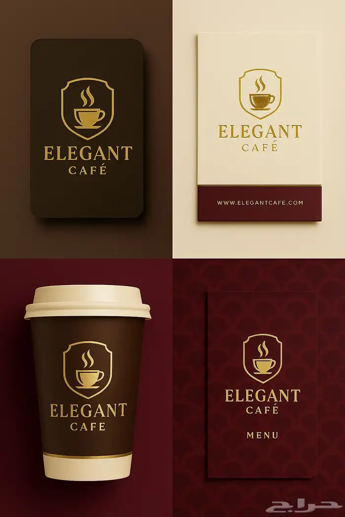 تصميم لوجو وهويه بصريه 4