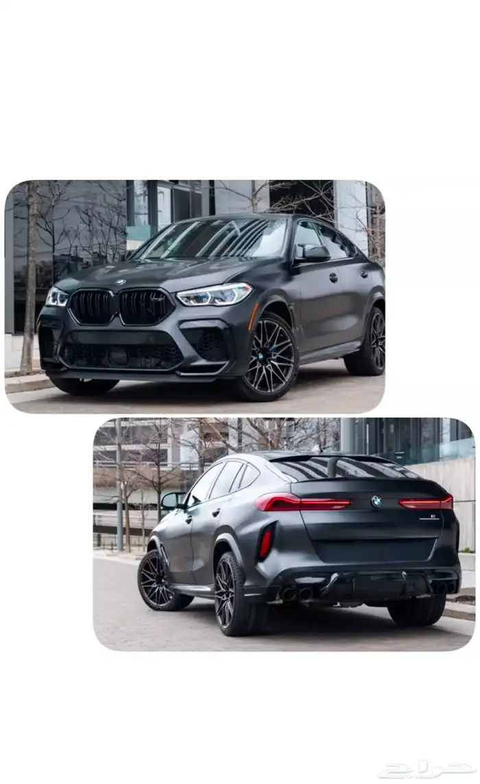 كت صدامات تحويل bmw X6 موديل 2020-2023 الى كت m 0