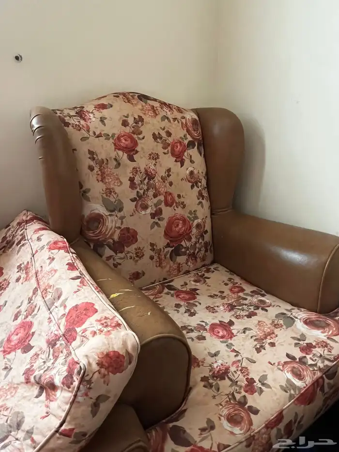 كنب زاوية مع مفرد 2