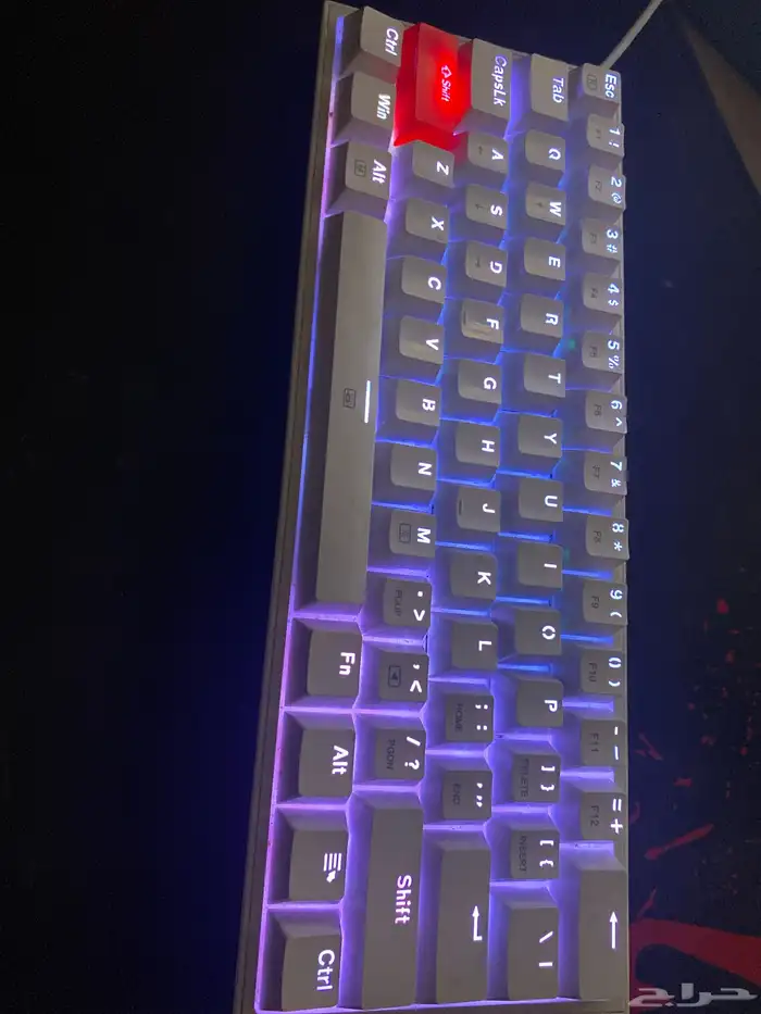 كيبورد k617 معدل اغلب السويتشات مخليها سلفر على السوم 0