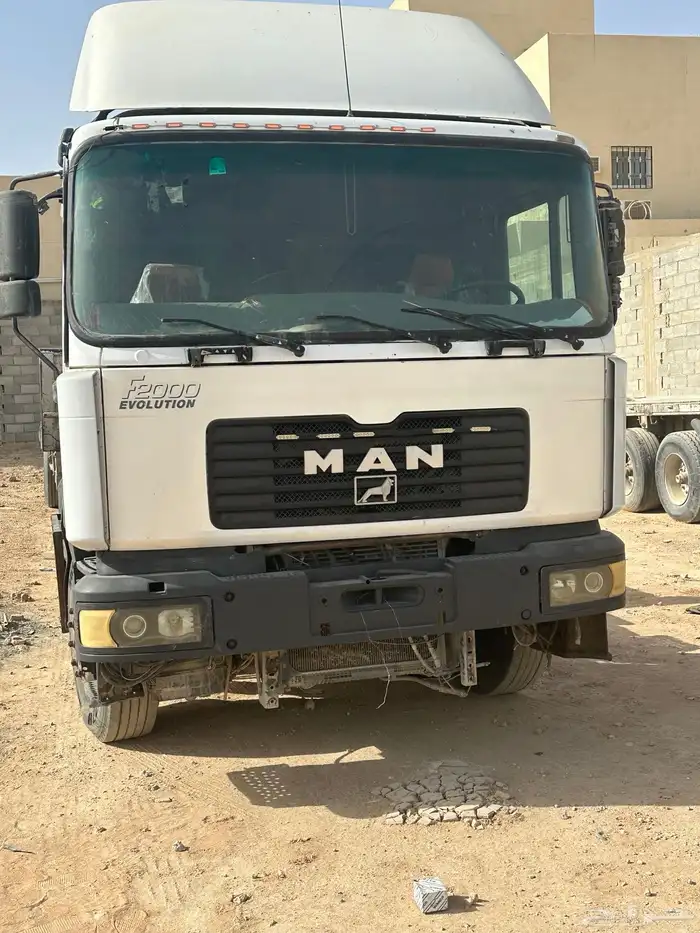 مان مديل 2000 نظيف شرط مكينه وقير نقل خاص استماره وفحص جديد 6