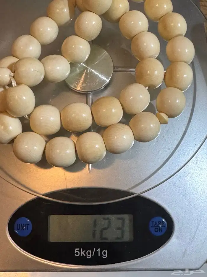 سبحة عاج ناب الفيل النادر 2