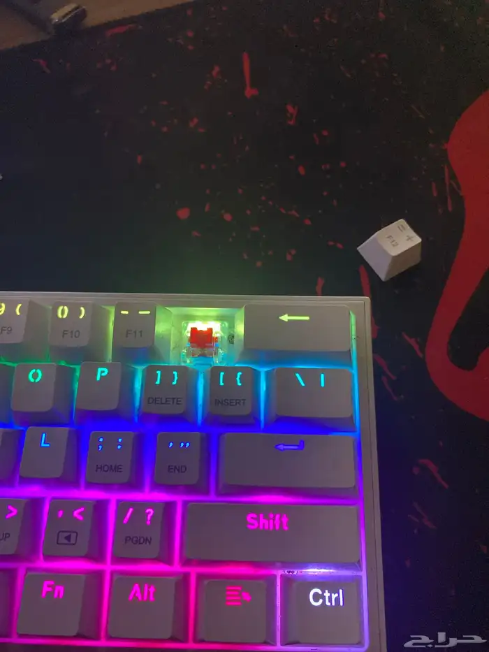 كيبورد k617 معدل اغلب السويتشات مخليها سلفر على السوم 3