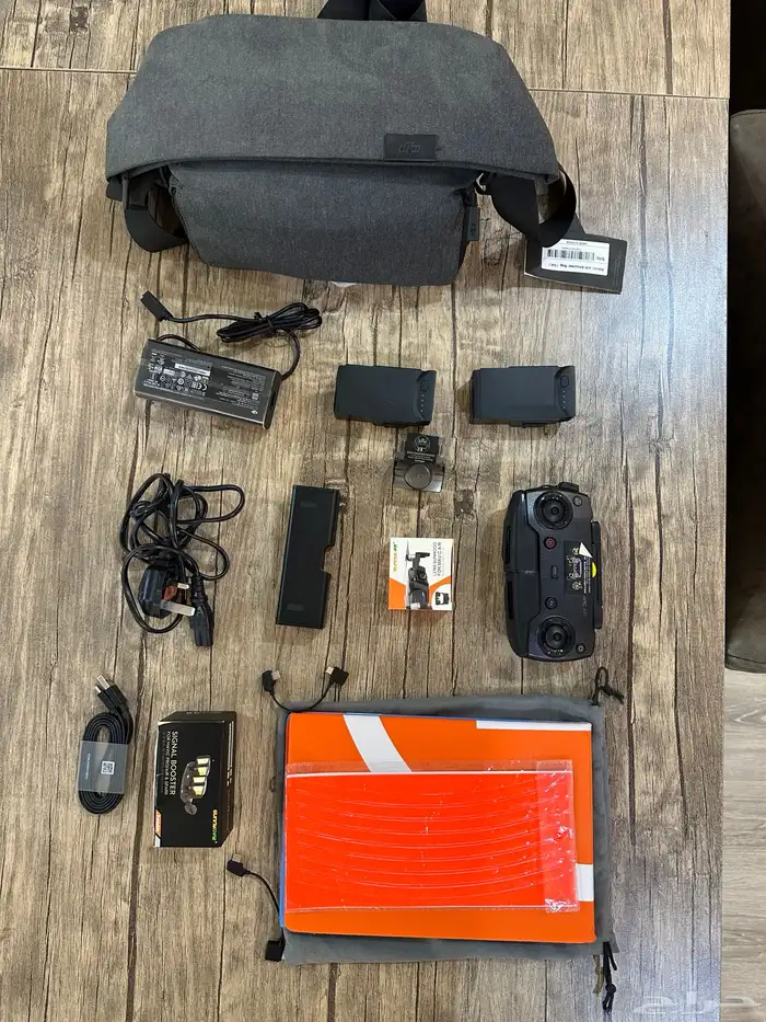 بطاريات وشاحن وريموت dji mavic air 0
