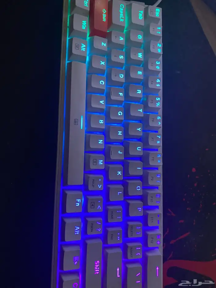 كيبورد k617 معدل اغلب السويتشات مخليها سلفر على السوم 1