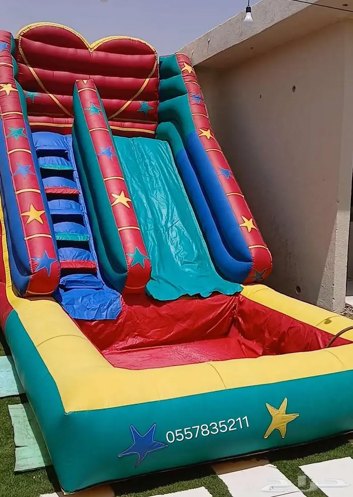 نطيطات زحليقه مائيه ايجار 2