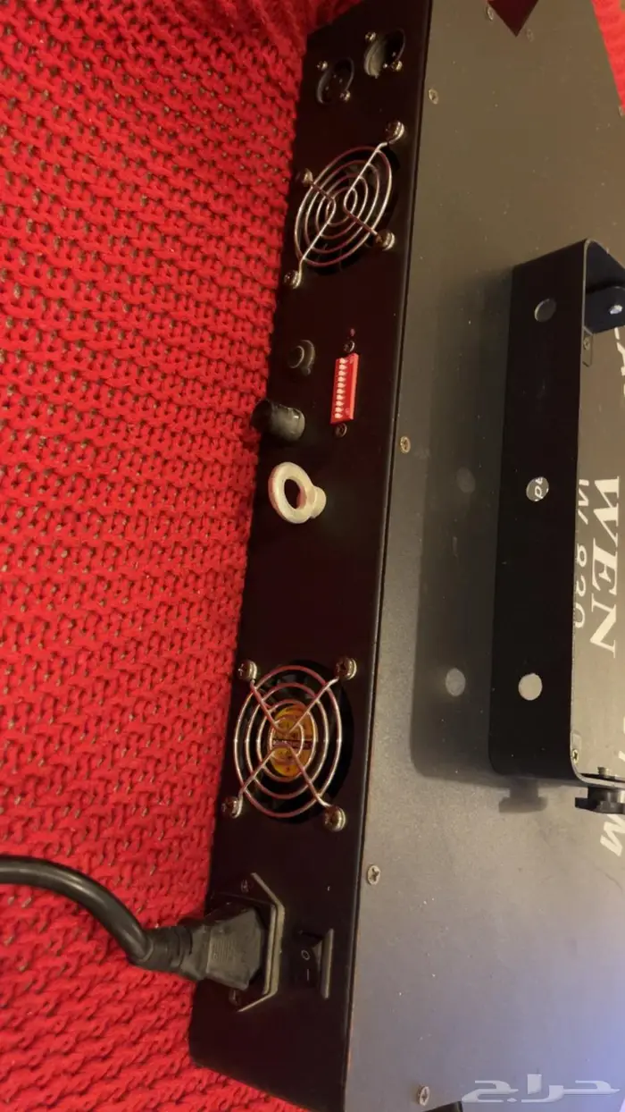 للبيع مجموعة ليزر اضاءة وجهاز بخار 12