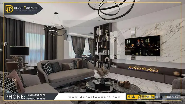 تصميم ديكور (فلل ابراج سكنية  أبنية تجارية  شاليهات) 7