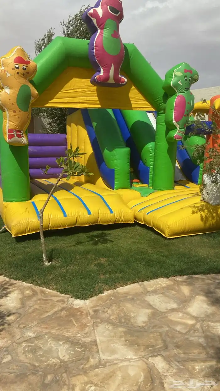 نطيطات زحاليق مائيه ملاعب صابونيه المزاحميه ديراب ضرماء 3