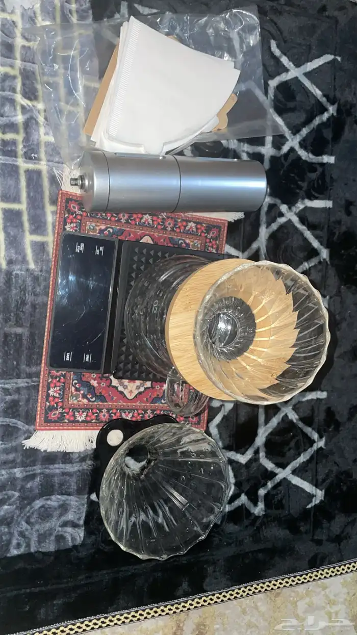 أدوات v60 مع قمعين 0