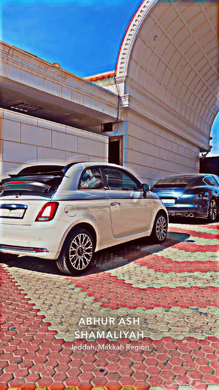 فيات 500c كشف اللون طلبيه خاصه 2