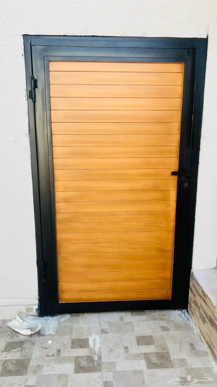 ابواب حديد ليزر و دي ور بستات م يفات دربزان او شبابي  حديد 0