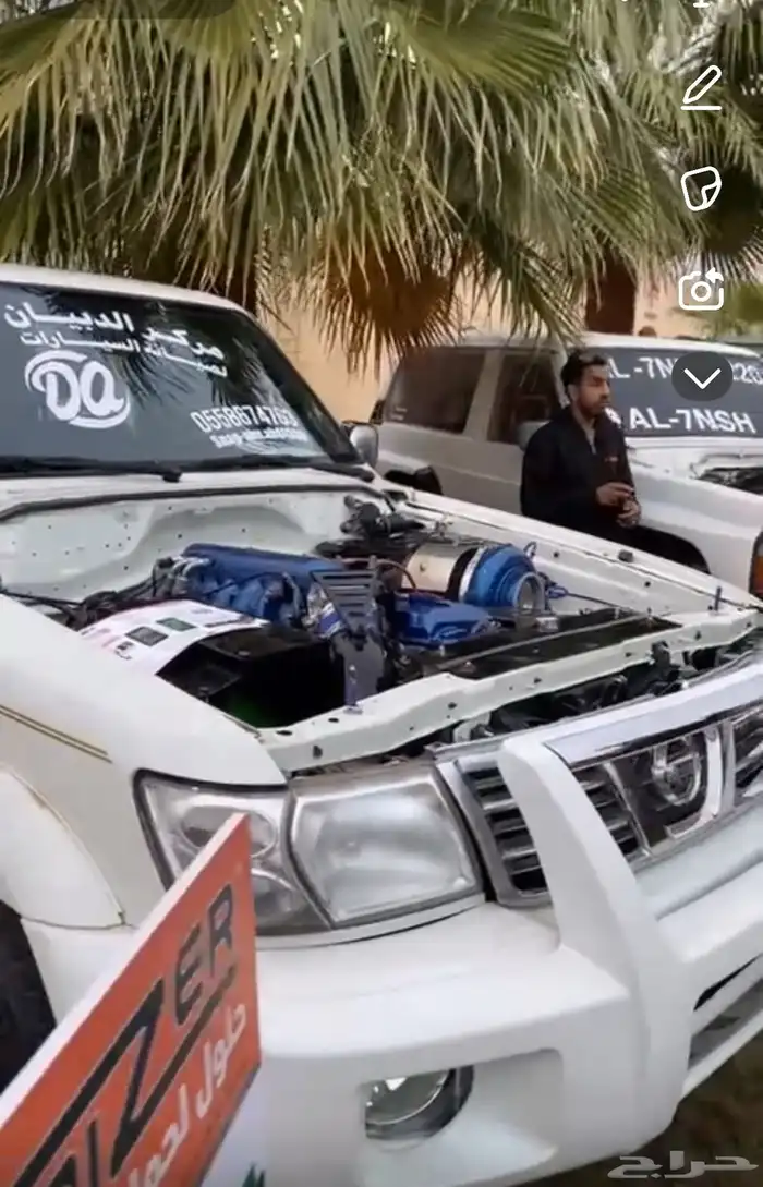 للبيع فتك تيربو 2002 قير عادي  10Hp 3