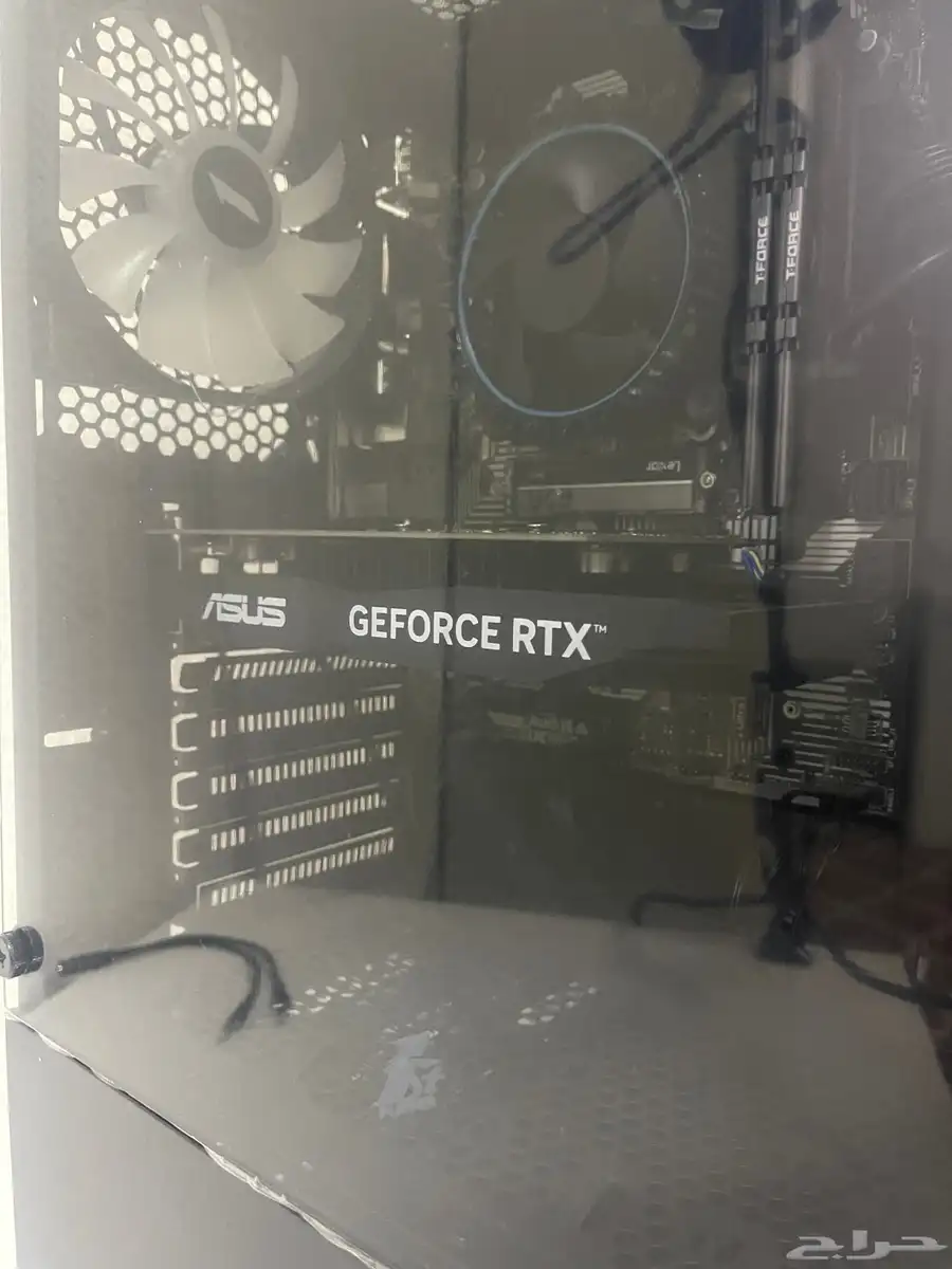 كرت شاشة مستخدم rtx 3050 6gb كرت شاشه مستعمل نطيف 1