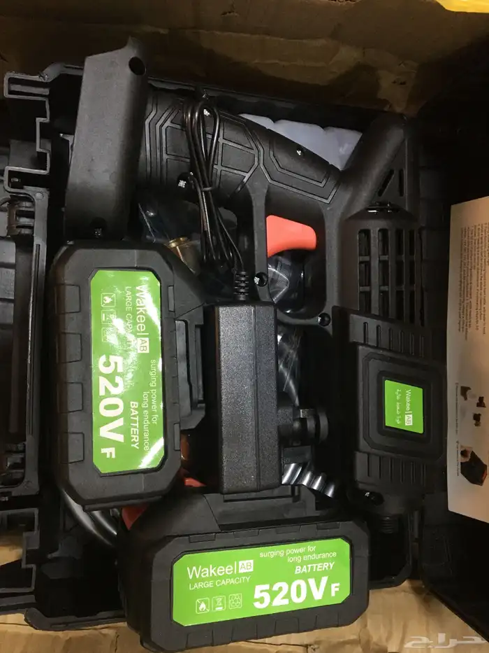 مضخة غسيل السياره بطاريه 1