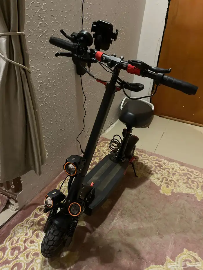 سيكل كهربائي 48 فولت مع مثبت جوال وحبل حق الأمان 0