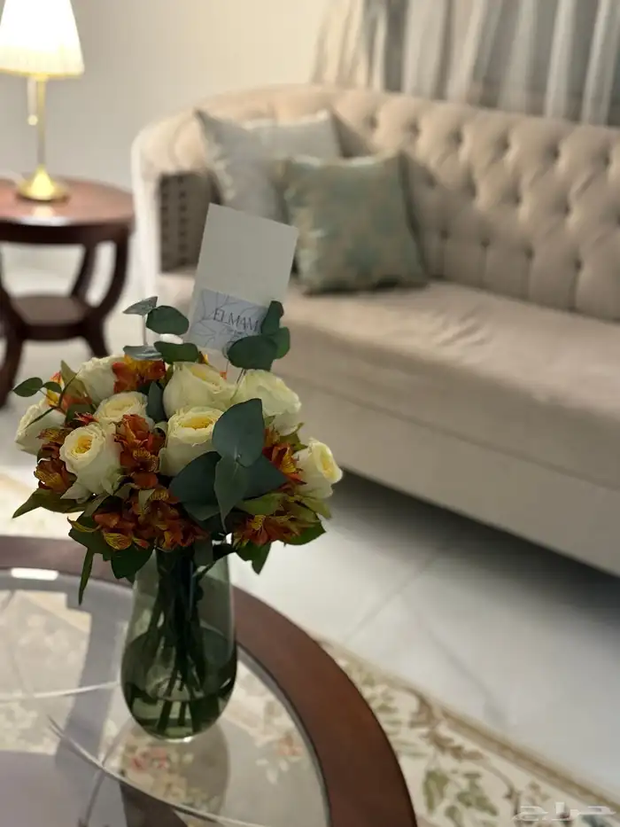 فازة ورد طبيعي 2