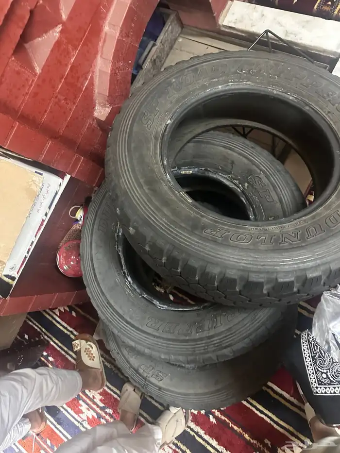 كفرات دنلوب لاندكروزر 0