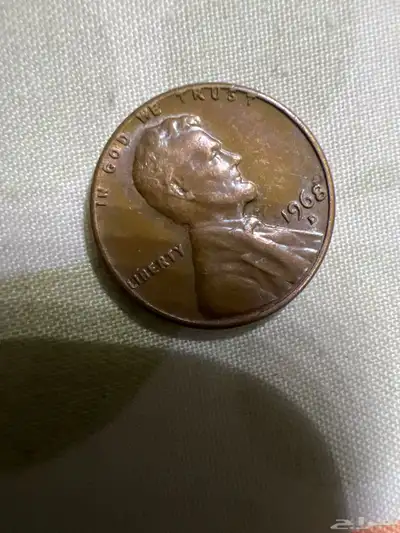 old american coin one cent 0