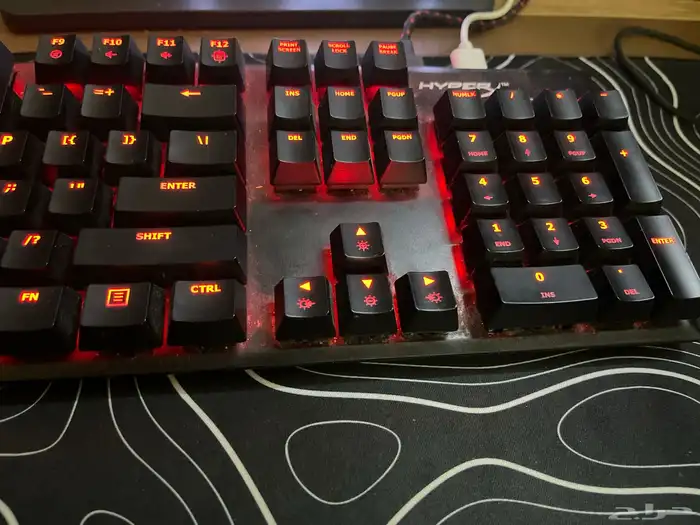 كيبورد هايبر اكس كامل وليس نص للبيع 2