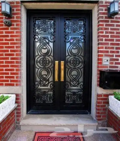 ابواب حديد ليزر و دي ور بستات م يفات دربزان او شبابي  حديد 4