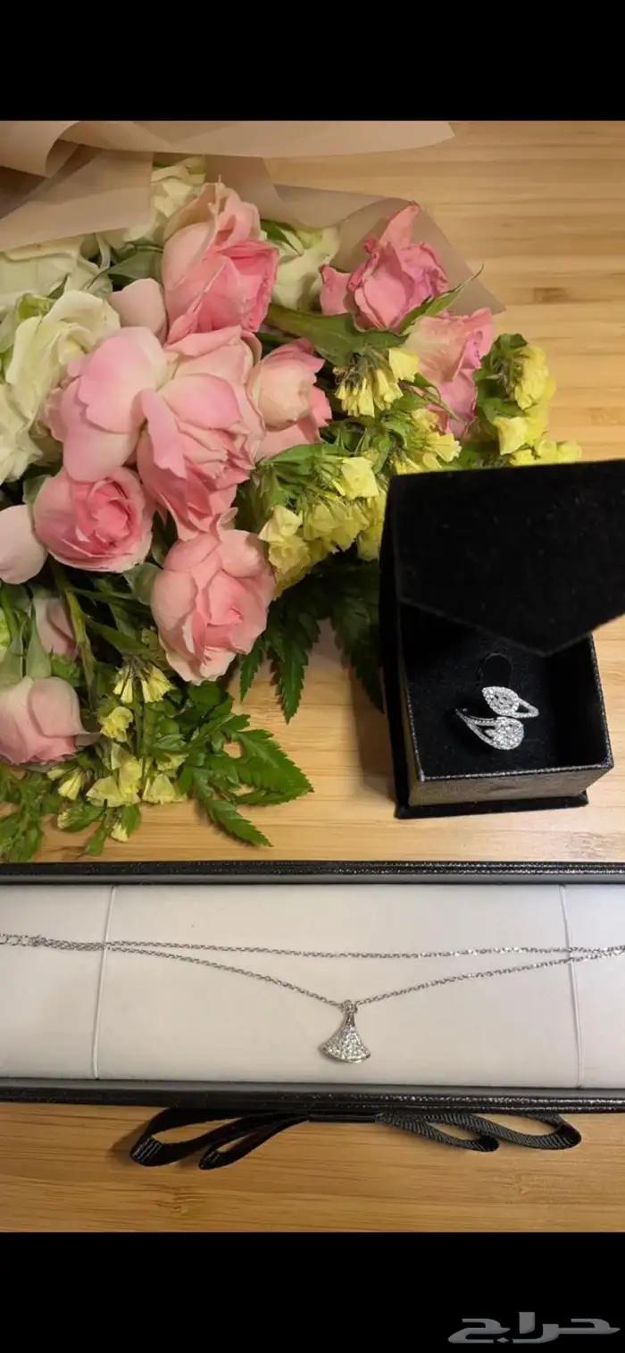 هدايا فضه اصليه واللماس صناعي 13