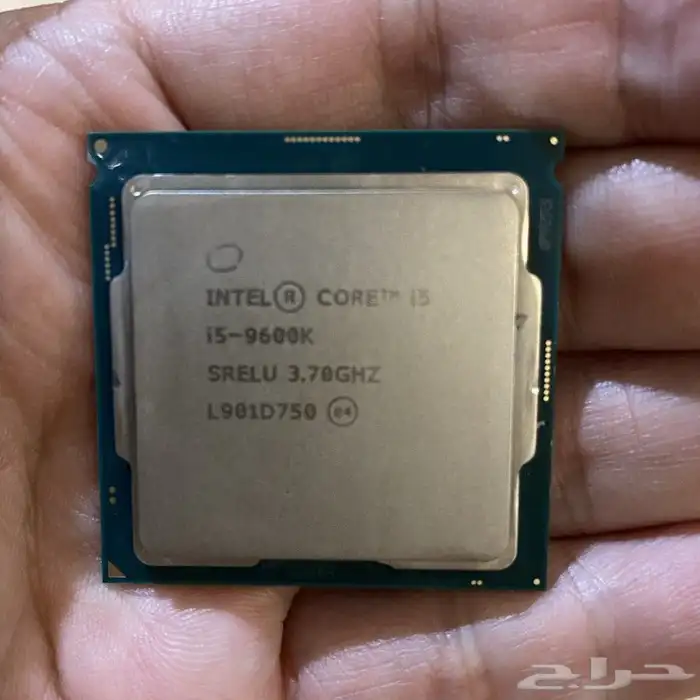 معالج Intel Core i5-9600K   استعمال نظيف جدا 1