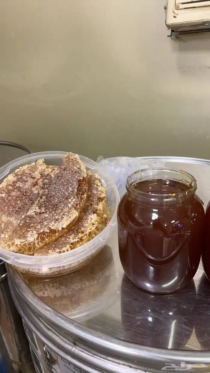 عسل سدر بلدي من جبال رجال المع انتاج 1