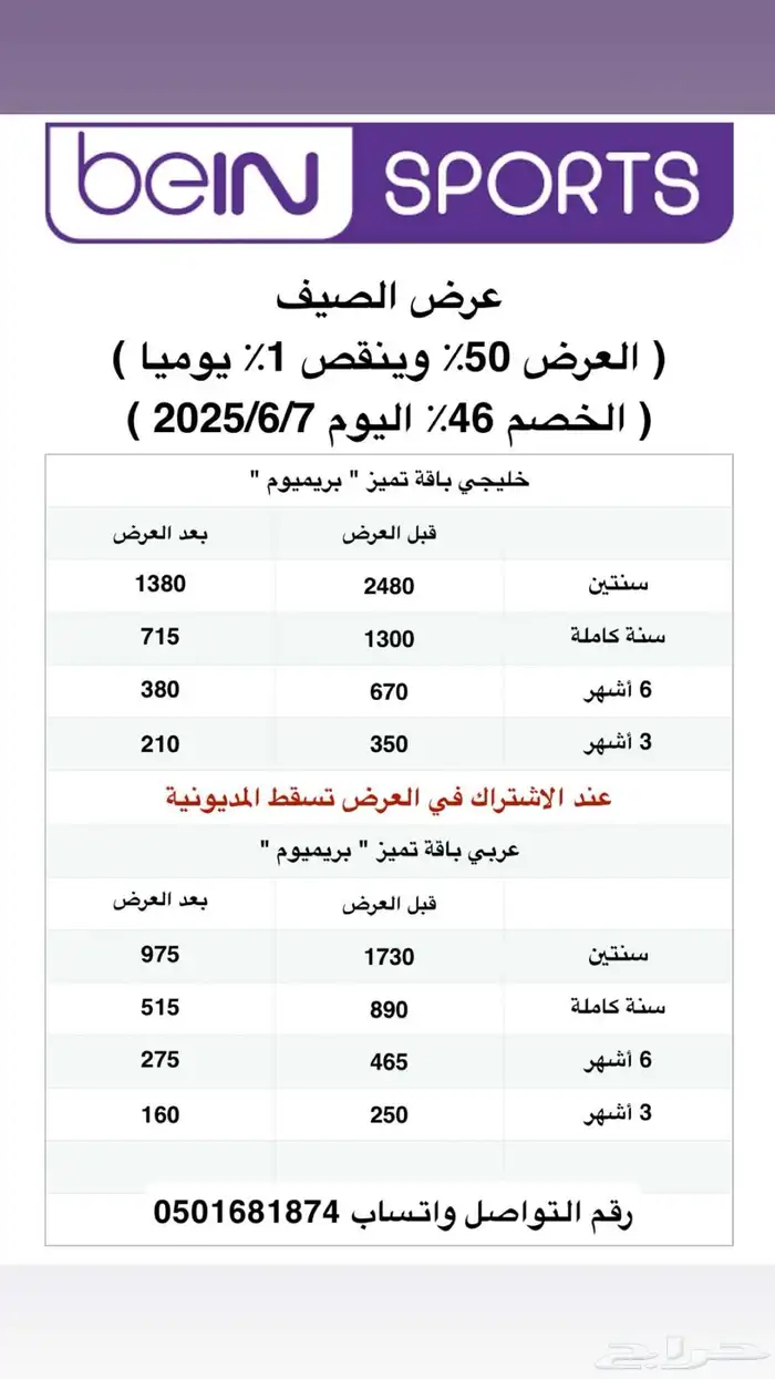 تجديد بي إن سبورت 0